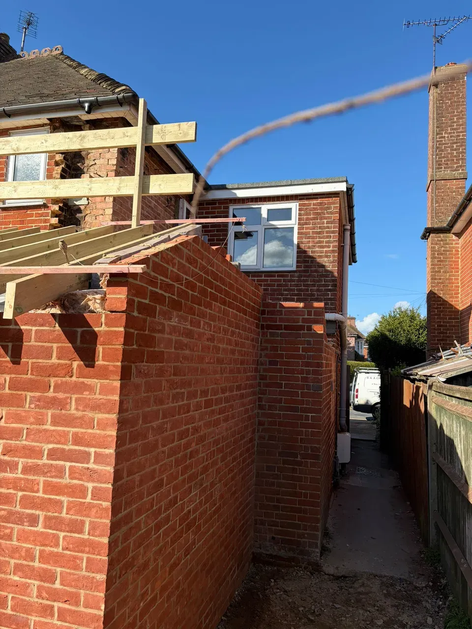 Rear Extension — Steel & Masonry — site photo 4