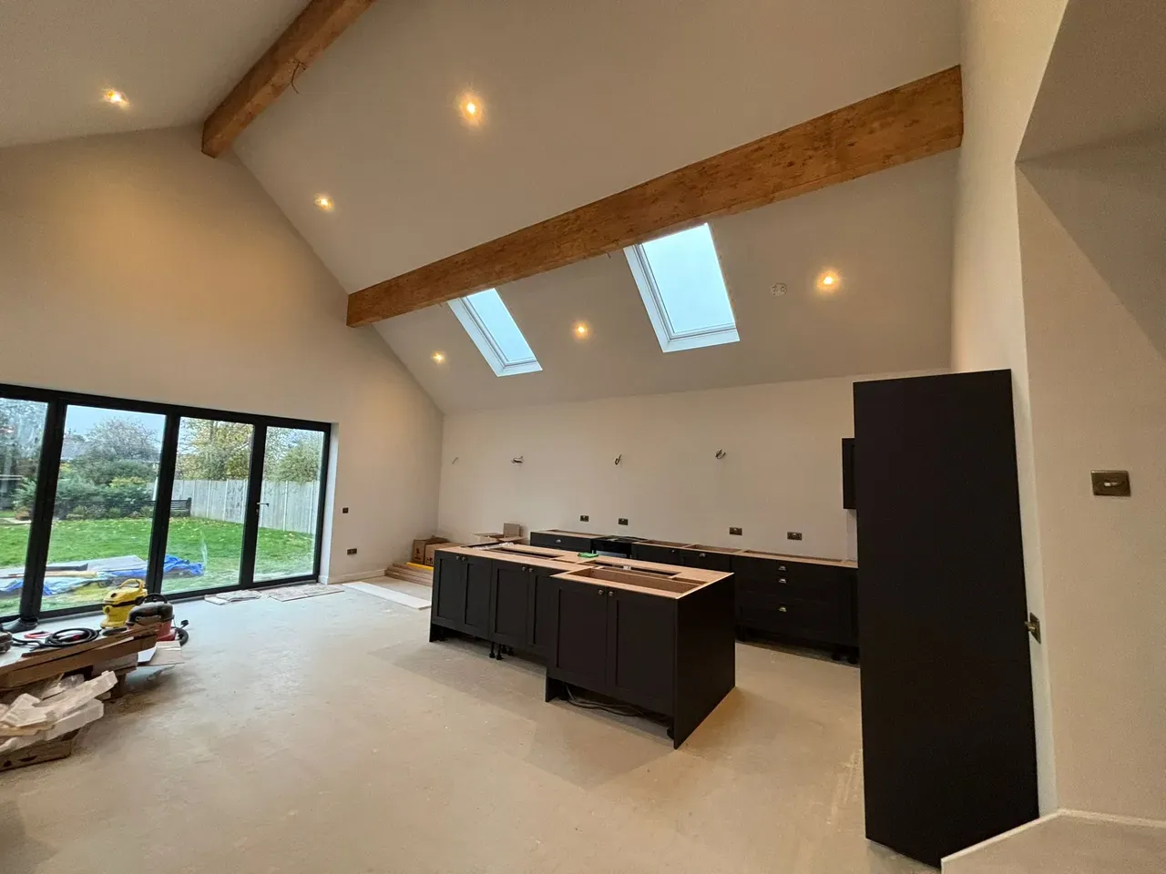 Vaulted Kitchen Extension — site photo 2