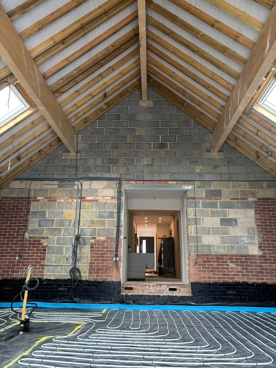 Vaulted Kitchen Extension — site photo 5