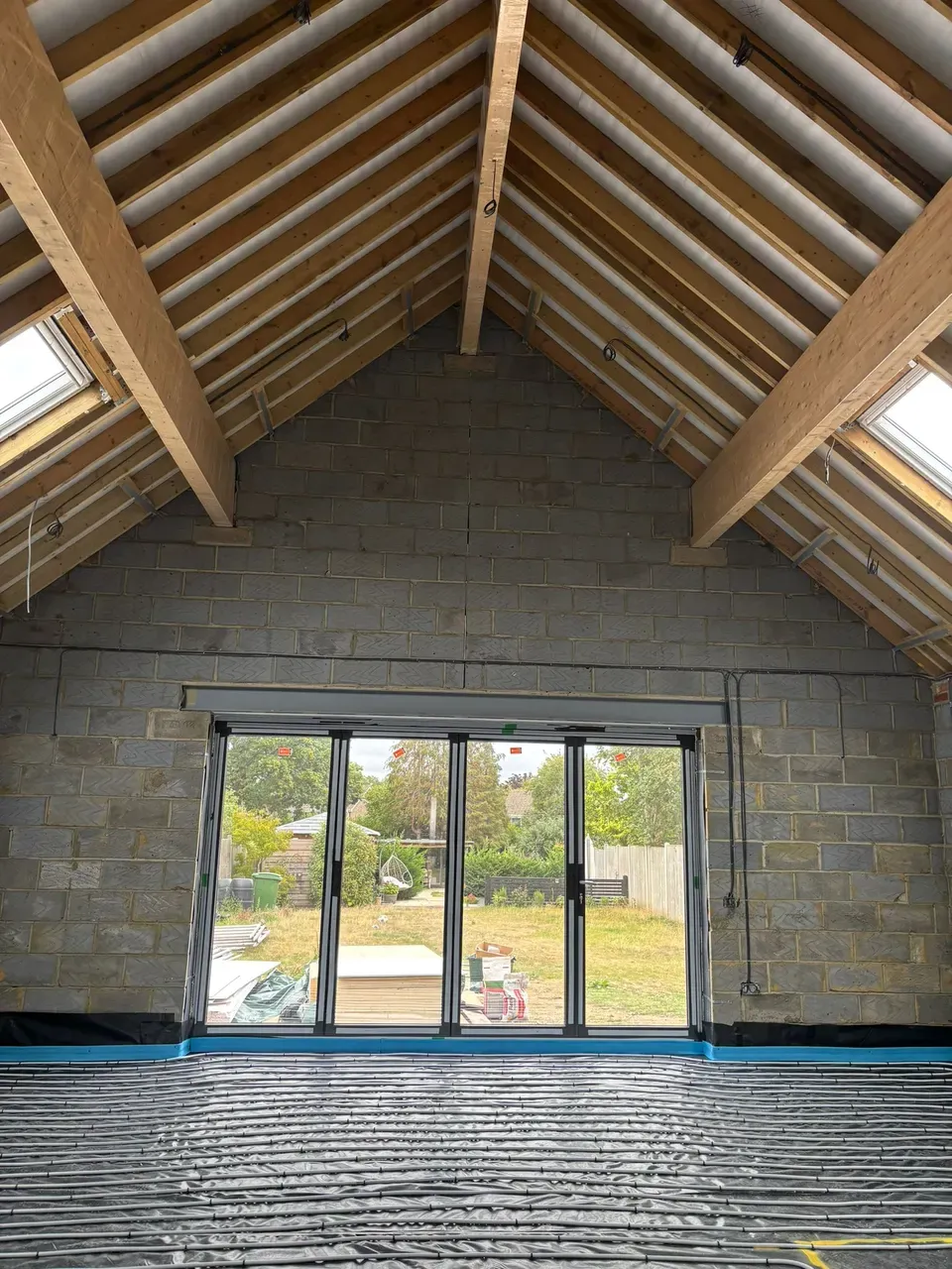 Vaulted Kitchen Extension — site photo 8