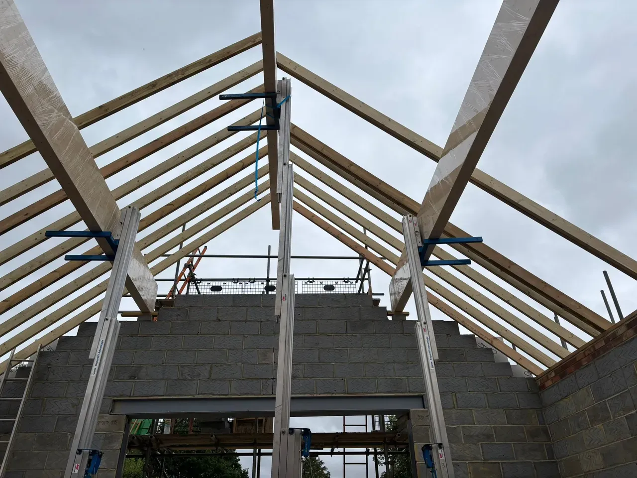 Vaulted Kitchen Extension — site photo 9