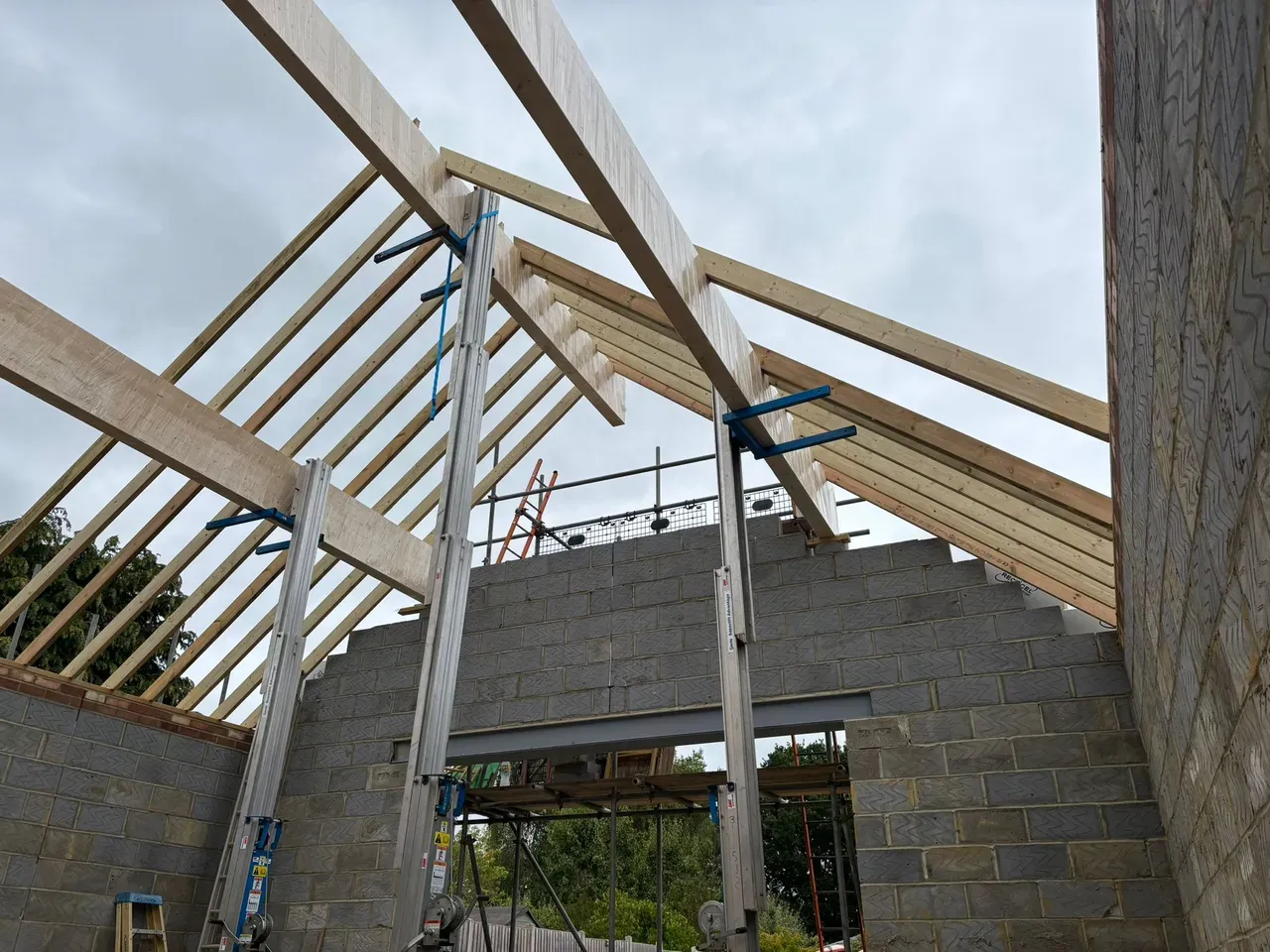 Vaulted Kitchen Extension — site photo 13